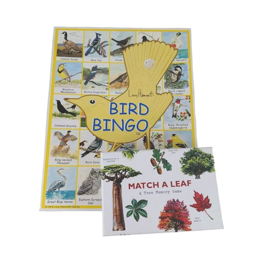 Match a Leaf: A Tree Memory Game Kirkham Bird Bingo Hammett Educational Games